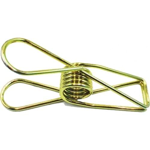 Clothes Clip Household Office Travel Clothes-pin Food Snack Bag Clothes Peg Stainless Steel Photo Clips