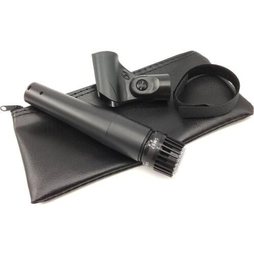 10 pcs/lots Premium Quality SM57 SM57LC Unidirectional Dynamic Vocal Wired Microphone SM 57 57LC Mike With Bright Clear Sound