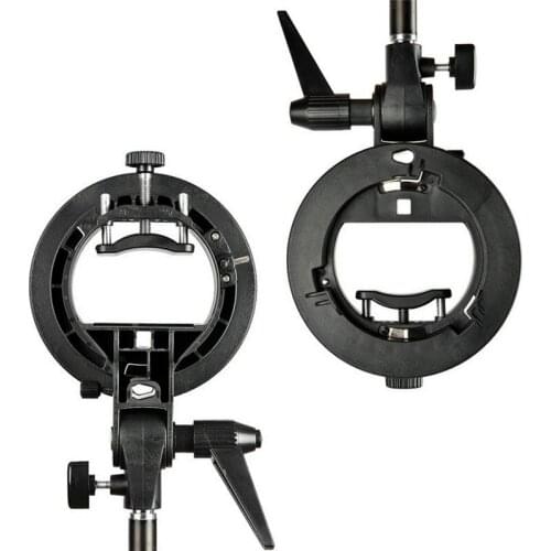 2PCS Godox S-Type Bracket Bowens S Mount Holder for Speedlite Flash Snoot Softbox