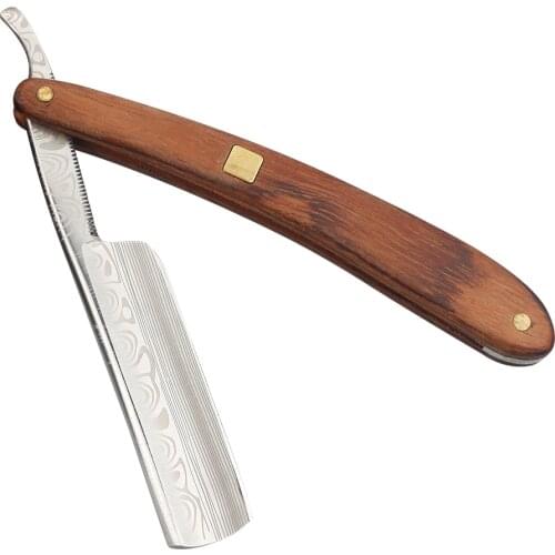 Stainless Steel Shaving Razor Professional Barber Razor Mens Shaver Replaceable Blade Hair Razor Straight Edge Shaving Knife