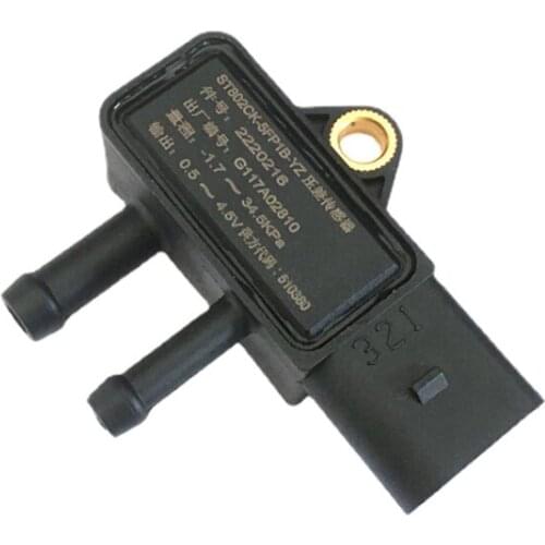 Differential Pressure Sensor for Foton Aoling MRT Yangchai Shangchai Exhaust Gas Differential Pressure Sensor 2220216