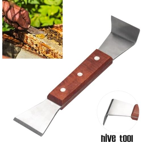 Beekeeping Bee Hive Honey Tools Chisel H-Type Honeycomb Frame Scraper Cleaning Goods For Beekeeper Supplies Equipment
