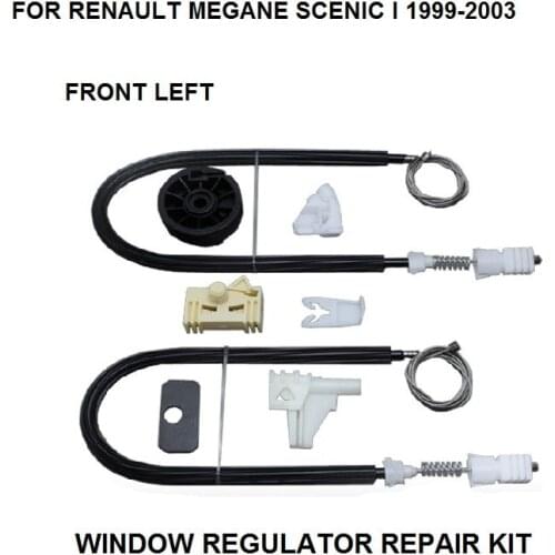 FOR RENAULT SCENIC I ELECTRIC WINDOW REGULATOR REPAIR KIT FRONT LEFT 1999-2003
