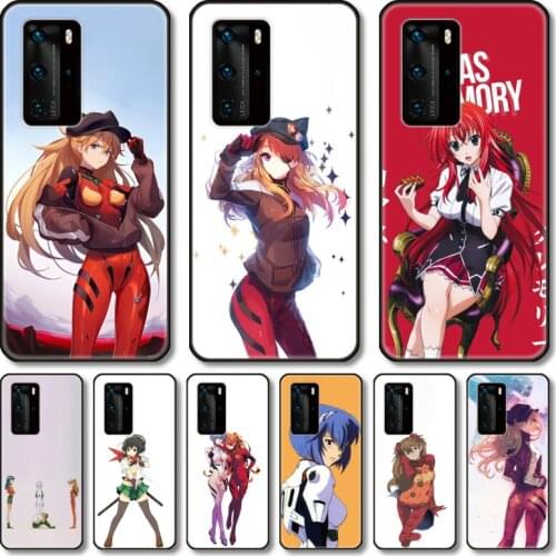 Beautiful red clothes girl Phone Case For Huawei Honor 20 10 9 8 N Pro Lite A C RU black cell shell