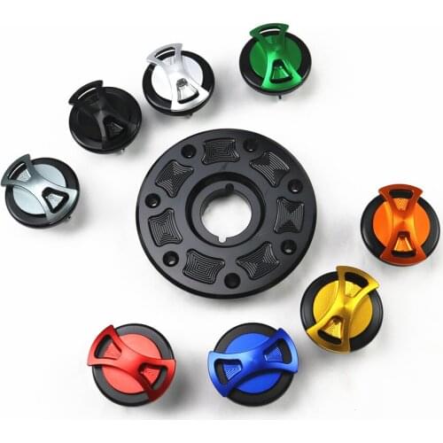 CNC Bow-tie Gas Fuel Tank Cap Cover For Kawasaki ZX-11 ZXR400 Ninja ZX 6R/9R ZZR