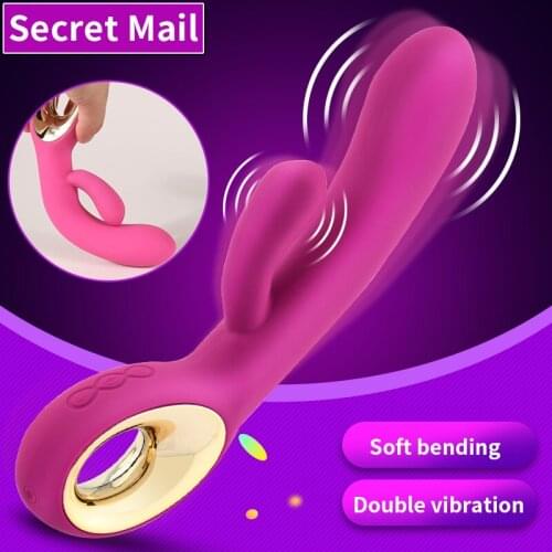 Multispeed Female Vibrator Adult Sex Toy G-Spot Masturbator Soft Orgasm Stick Couples Flirting Flexible Sex Tools Shop For Woman