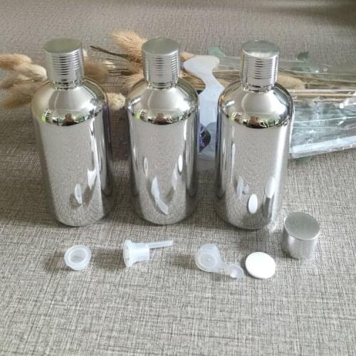 100ml silver plated dropper bottle,dropper container,essentical oil bottle refillable cosmetics bottles makeup storage wholesale