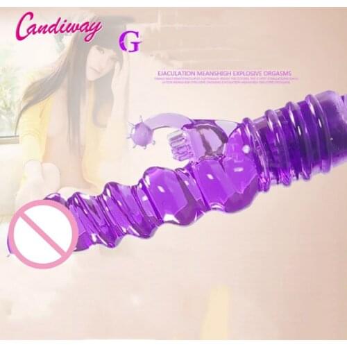 Realitic Vibrator Dildo triple screw cock Vibrating Sex Toy Waterproof solo Cilt g-spot Vibrator adult Product for women couple