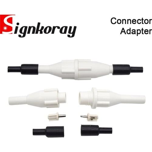 SIGNKORAY Laser Power Supply Connector Adapter High Voltage Plug Socket Electricity WireFor CO2 Cutting Engraving Machine Tube