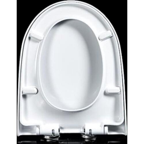Thick Toilet Seats Lid U Type PP Materials Mute Slow Down U Shape Thicken PP Universal Toilet Seats