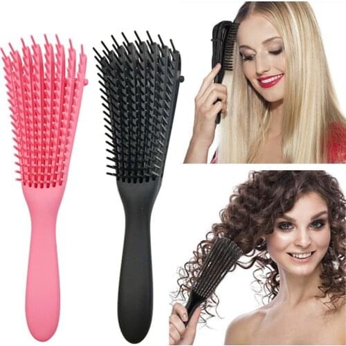 1Pcs Detangling Hair Brush Scalp Massage Hair Comb Detangling Brush for Curly Hair Brush Detangler Hairbrush Women Men Salon