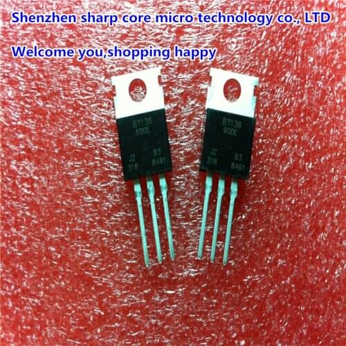 10pcs/ BT136 600E BT136-600E TO-220