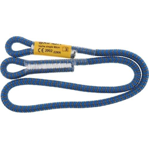 80cm 100cm 8mm Prusik Cord Sewn Eye To Eye For Rope Climbing Caving