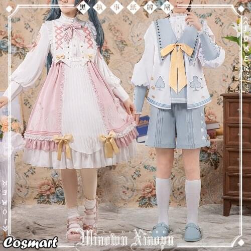 Anime Black Butler Ciel Phantomhive Uniform Lolita Dress Mens And womens Outfit Cosplay Costume Halloween Party Suit For Adult