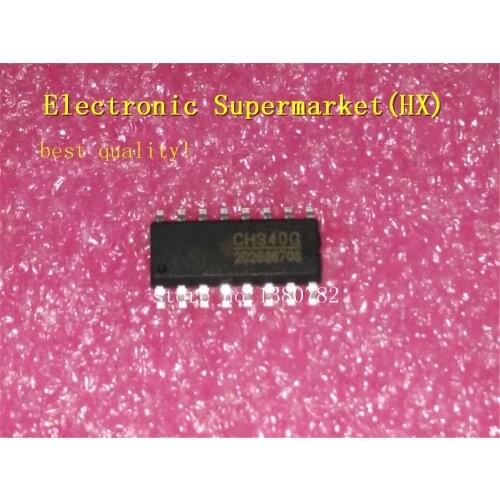 Free Shipping 50pcs/lots CH340G CH340 SOP-16 New original IC In stock