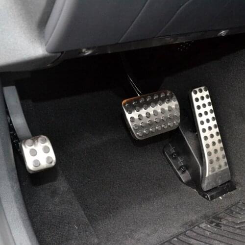 No Drill Pedal Fuel Brake Pedals Automatic transmiss For Benz W203 W204 W210 W211 W212 R172 X204 (AT) C E S GLK SLK CLS SL Class