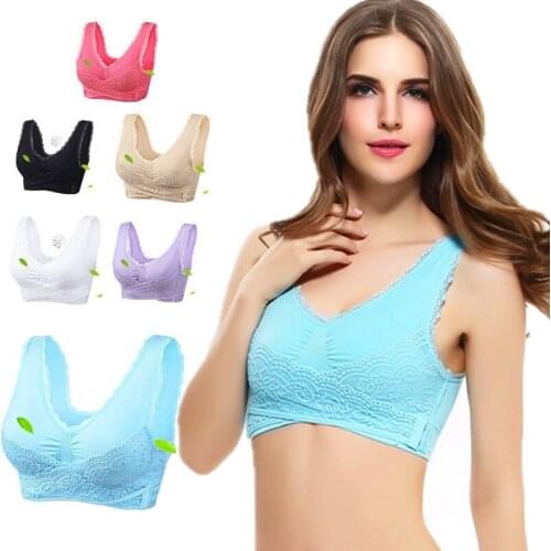 Sexy Women Bra Push Up Bralette Lingerie Underwear Fitness Brassiere Cross Side Buckle Bras For Women Big Size Sleep Bra BH