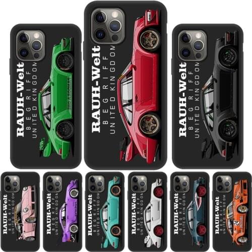 Sports Car Case For iPhone 11 12 Pro Max Case Back Cover Fundas iPhone X XS Max XR 6 6S 7 8 Plus SE 2020 12 Mini Cases Silicone