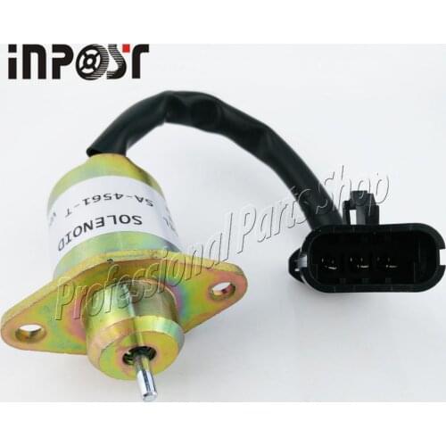Fuel Shutoff Stop Solenoid Valve SA-4561-T 12v For Diesel Engine Kubota V1505 D1105 1503ES-12A5UC9S