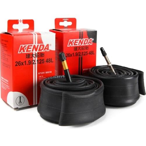 Kenda Bicycle Inner Tube MTB Mountain Road Bike Tyre Butyl Rubber Bicycle Tube Tire 26/27.5/29/700c Presta Schrader Valve Tube