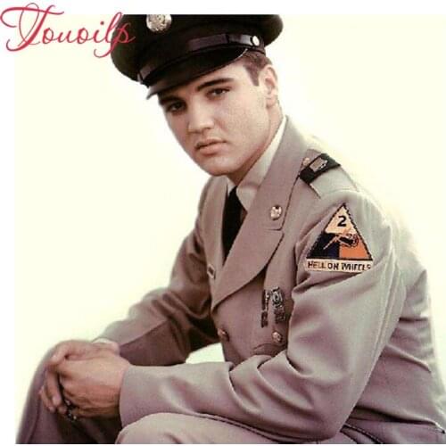 Touoilp square/round 5d Elvis Presley 5d diamond painting cross new Year diamond embroidery plastic crafts Full diamond painting