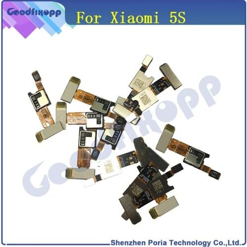 Mobile Phone Flex Cables For Xiaomi Mi 5S Home Button Fingerprint Flex Cable Replacement Parts For Xiaomi 5S Mi5S M5S