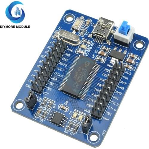 USB 2.0 CY7C68013A Microcontroller Module Serial Interface Engine+Programmable External Interface+Enhanced 8051 Microcontroller