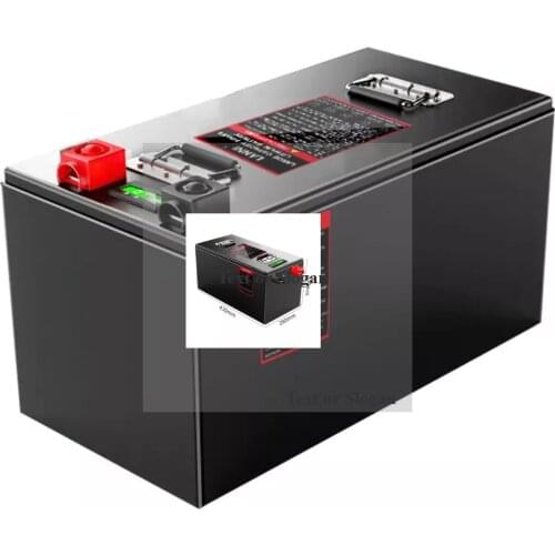 Rechargeable 10kw LiFePO4 Lithium Battery 48V 50AH 100AH Li Ion Battery Pack