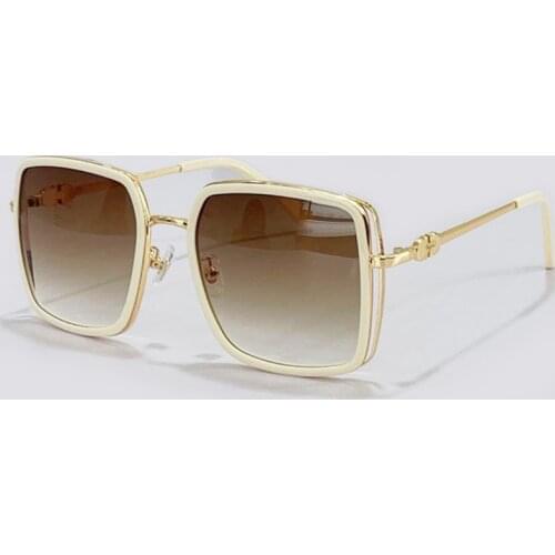 High Quality Retro Sunglasses Women Brand Designer Fashion Vintage Sun Glasses Spuare Mirror Summer UV400