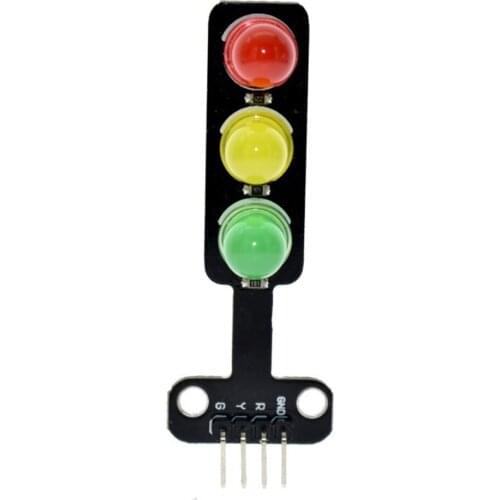 Led Traffic Light Module 5V Digital Signal Output Ordinary Brightness 3 Light Separate Control