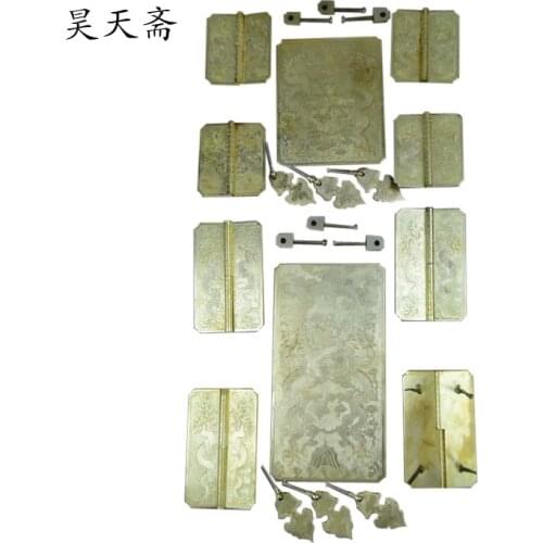 [Haotian vegetarian] mahogany furniture top cabinet handle handle large wardrobe bookcase handle HTJ-057