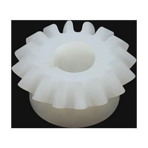 High precision nylon gear POM bevel gear 1 mold bevel gear MC plastic gear