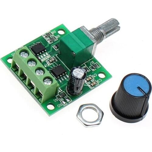 1pc DC 1.8V -12V 2A PWM Motor Speed Controller Regulator Low Voltage Fan Speed Control Switch PWM Adjustable Drive 5V 12V