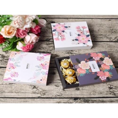 100pcs Vintage style and color drawer box, valentines day gift box, chocolate box