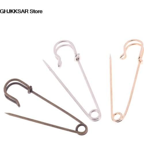 12pcs Large Heavy Duty Stainless Steel Big Jumbo Safety Pin Blanket Crafting for Making Wedding Bouquet Brooch DIY Decoration