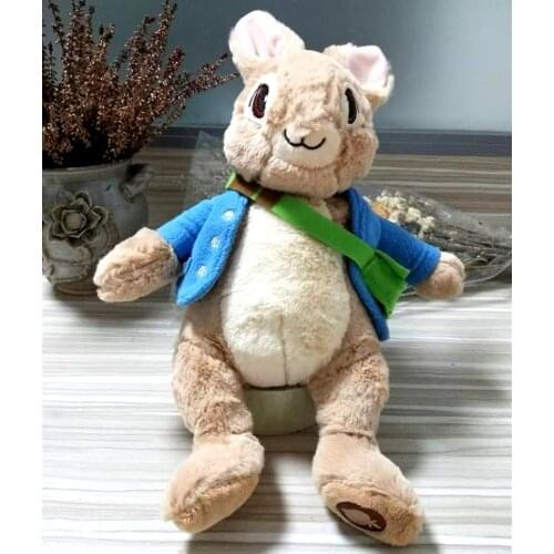 30cm Cartoon Series King of Pastoral Adventures Peter Rabbit Plush Toy Soft Stuffed Cute Bunny Doll Kid Gift