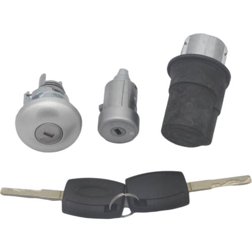 Complete Lock Set Ignition Switch Door Lock for Ford Transit MK8 Custom Tourneo Custom