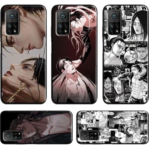 Attack on Titan Eren Jaeger Manga For POCO X3 Pro F1 F2 F3 M3 Phone Case For Xiaomi Mi 11 Lite Ultra Mi A3 9T 10T Pro Shell