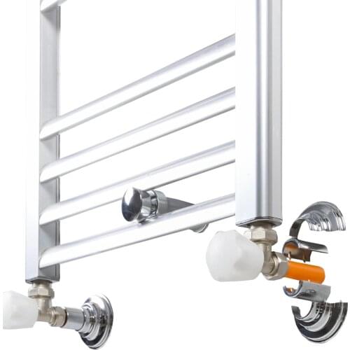 DIGISU TUBE COVERS FOR CHROME TOWEL RADIATORS-2 PCS