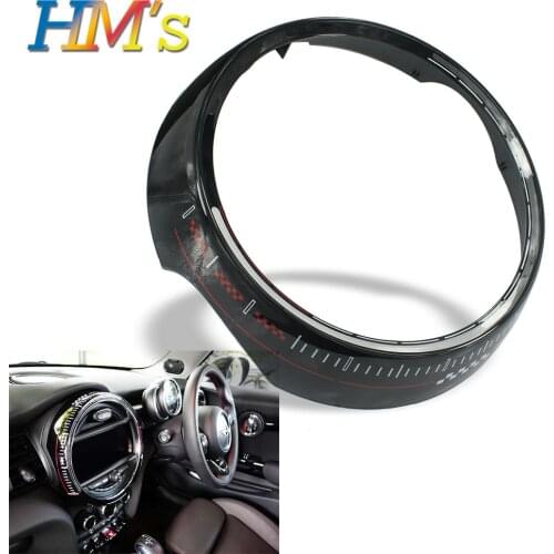 For mini f55 f56 JCW 2014 2015 2016 2017 2018 2019 8.8 inches Center Console Screen Decorative Frame Interior Stickers 6.5 inche