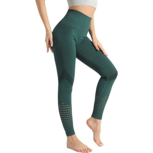 SFIT Womens High Waist Gym Leggings Sport Fitness Yoga Pants Sports Tights Push Up Elastic Seamless Leggings 2020 New