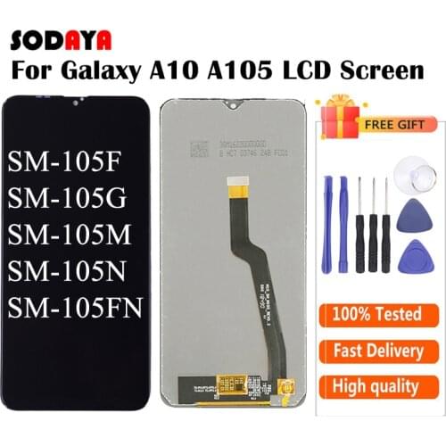 For Samsung Galaxy A10 LCD A105/DS A105F A105FD A105M LCD Display Touch Screen Digitizer For Samsung A10 M10 M105 LCD