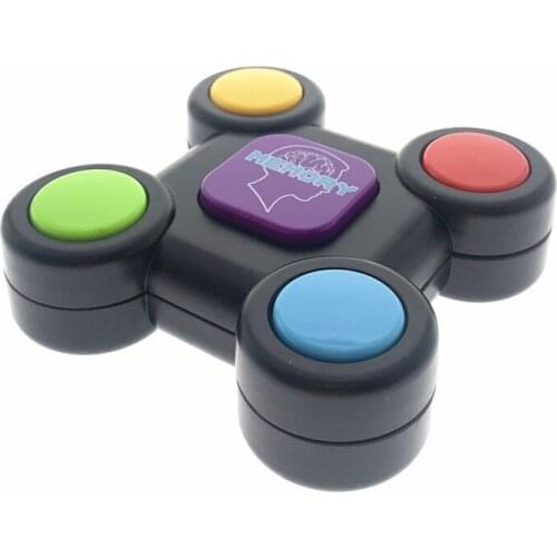 Game Flash Memory Training One-hand Console Puzzle Brain Game Montessori Childrens Educational Game Machine Toys
