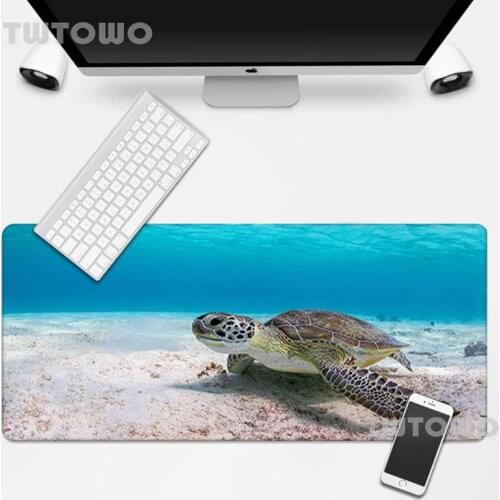 The Bottom Of The Sea Turtle Mouse Pad Hot Sell HD Mouse Mat MousePad Desk Mat Mouse Mat Soft Mice Pad Office Laptop