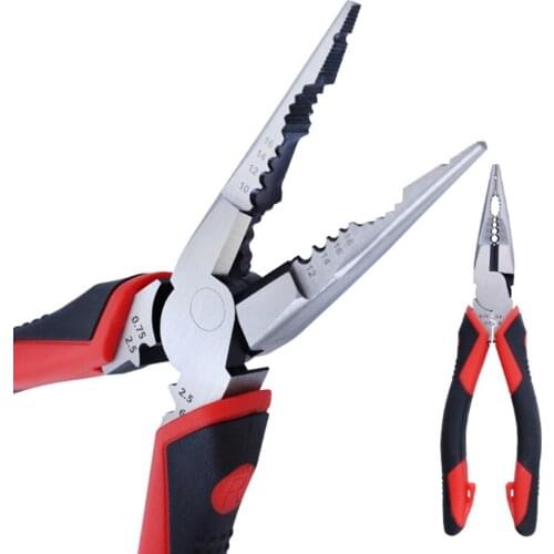 Multifunctional Needle Nose Pliers for Wire Gifts for DIY Work Friends and Family for Electricians and Construction Work