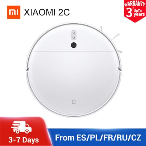 New Year Gift Xiaomi Mijia 1C mi robot Vacuum Cleaner sweep mop wifi 2500PA cyclone Suction image navigation map smart cleaning