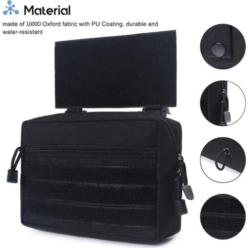 Tactical Pouch EDC Nylon Molle Utility Organizer Toolkit Knife Pouch Storage Bag Waterproof Outdoor Hunting Field Pack