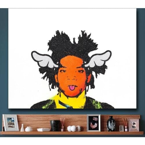 Wxkoil Fashion Graffiti Art Sado Wall Art Canvas Painting For Living Room Home Decor Oil Painting Wall Art Picture No Frame