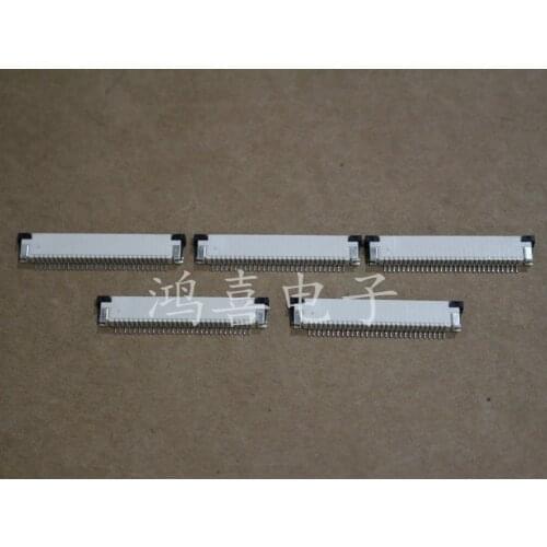 WZSM New FPC FFC Cable connector socket 1.0mm pitch 6pin 8pin 10pin 5pin 14pin 24P 28Pin 32Pin 40pin Pick up on zip