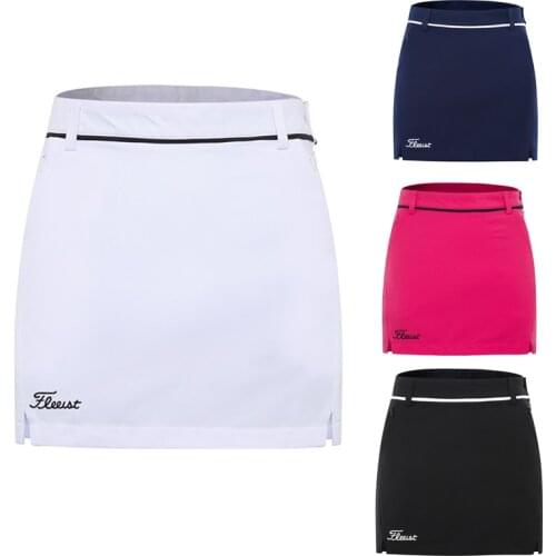 2021 Golf Dress Womens Skirt Outdoor Sports Breathable Quick Drying Leisure Fashion Anti Light Skirt